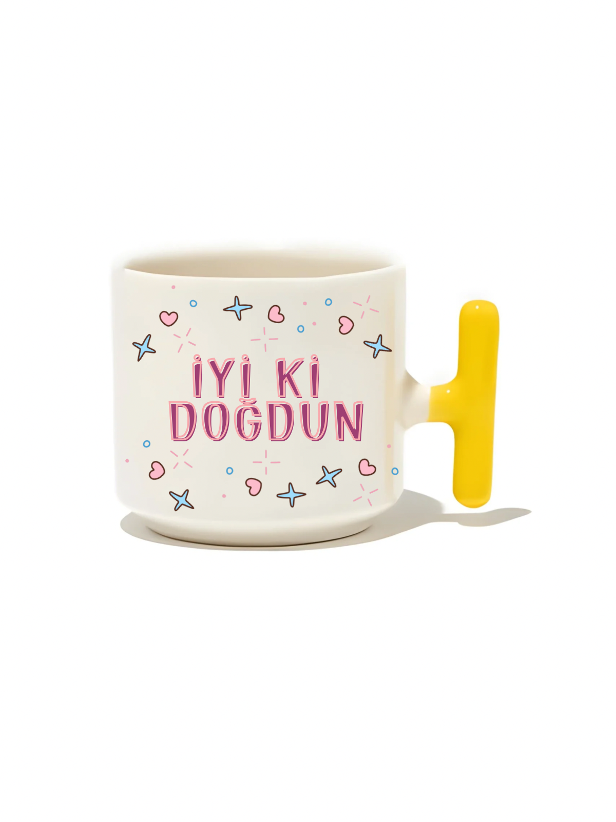 İyi Ki Doğdun Latte Fincanı- Hediye Seramik Kupa