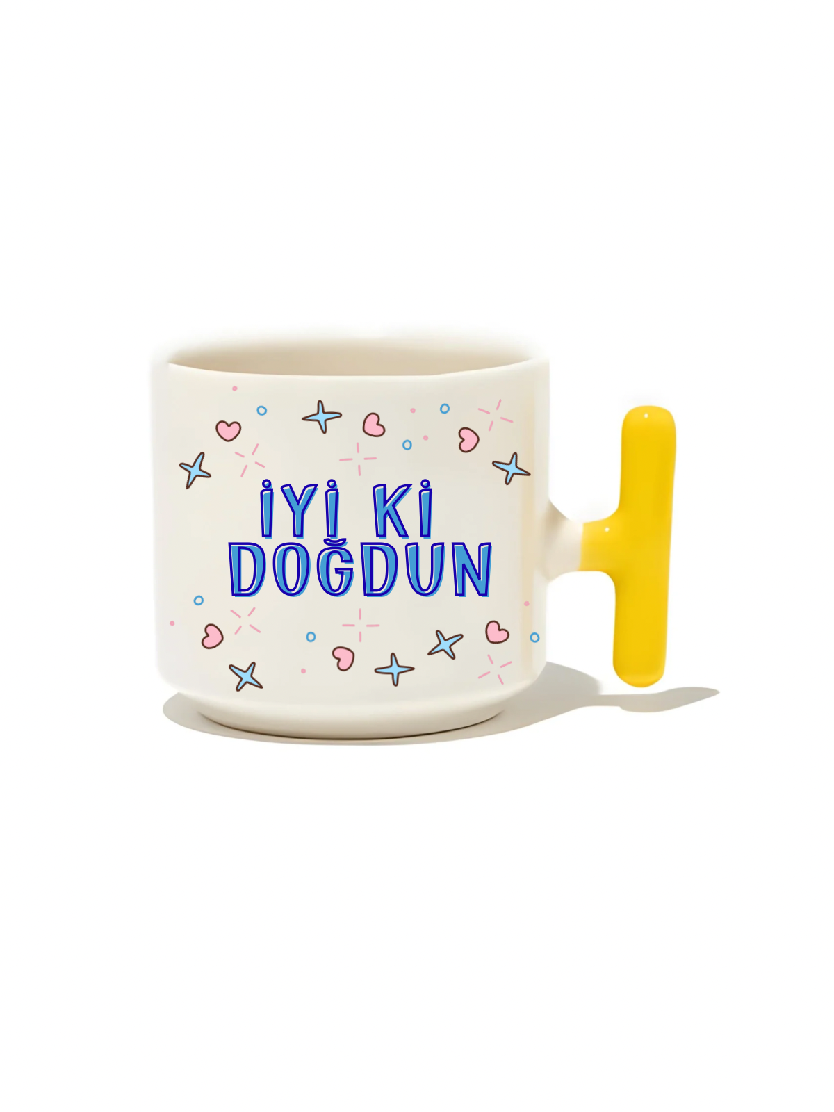 İyi Ki Doğdun Latte Fincanı- Hediye Seramik Kupa