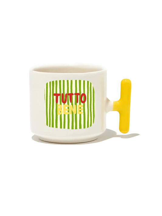 Tutto Bene Latte Fincanı- Hediye Seramik Kupa