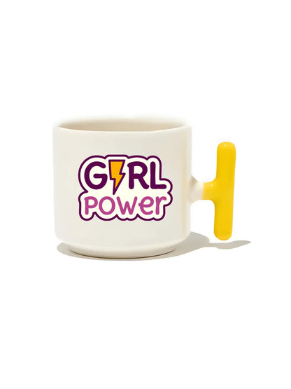 Girl Power Latte Fincanı - Hediye Seramik Kupa