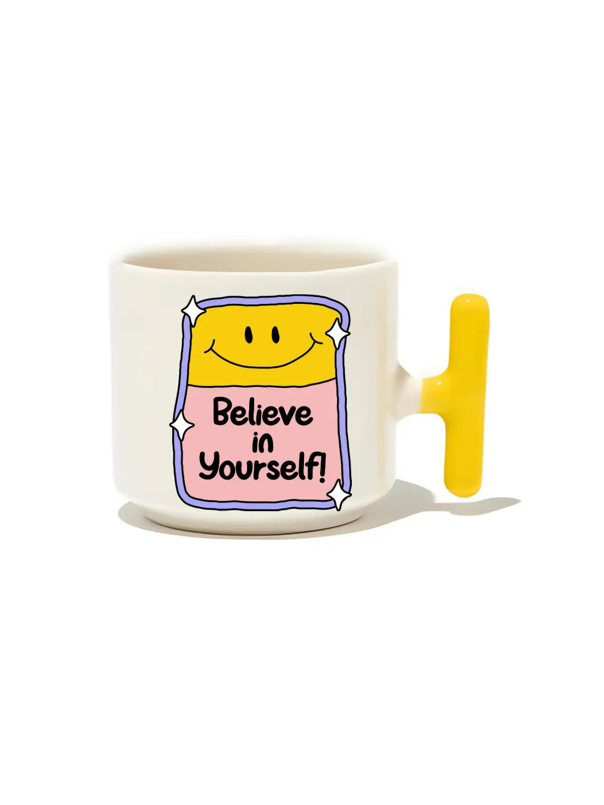 Believe In Yourself Latte Fincanı - Hediye Seramik Kupa